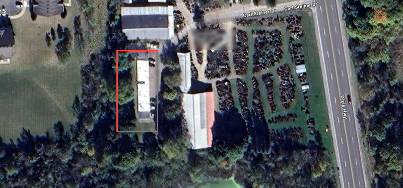 Temp Ho Motel - Aerial Map